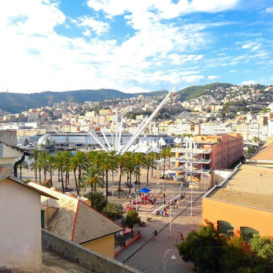 Ferienwohnung La Bitta Sul Molo Genua Exterior foto